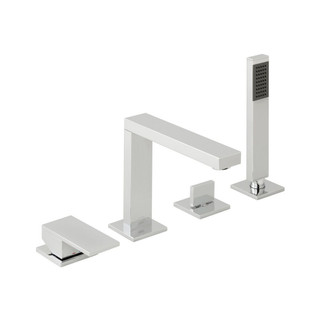  VADO Notion 4 Hole Bath Shower Mixer Single Lever NOT-232-CP 