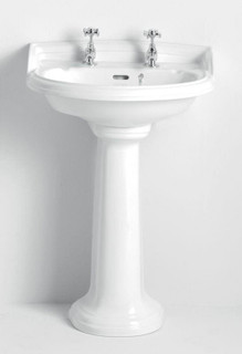 Heritage Dorchester Medium Basin 1 Tap Hole  Junction 2 Interiors Bathrooms