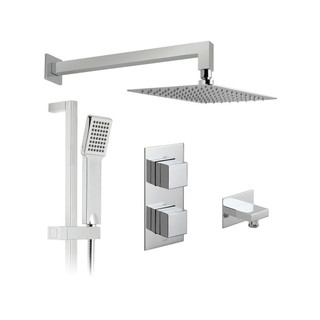  VADO Tablet Notion Vertical Shower - Two Outlet Thermostatic Shower TAB-1720/NOT-V2-CP 