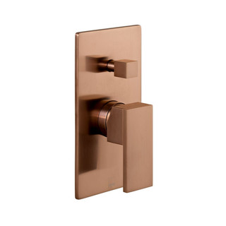  VADO Notion 2 Outlet Concealed Single Lever Manual Valve IND-NOT147A-BRZ 