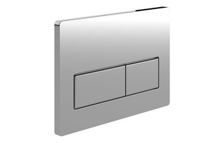 J2 Bathrooms Rectangle Push Button Flushplate - Chrome JTWO109027 