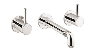 Crosswater MPRO Industrial 3 Hole Basin Set