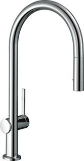 hansgrohe Talis M54 Single Lever Kitchen Mixer 210 pull out Spray 2 Jet sBox  Junction 2 Interiors Bathrooms