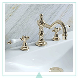 3 Hole Basin Mixer Taps