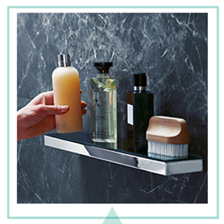 Wall Glass Shelves