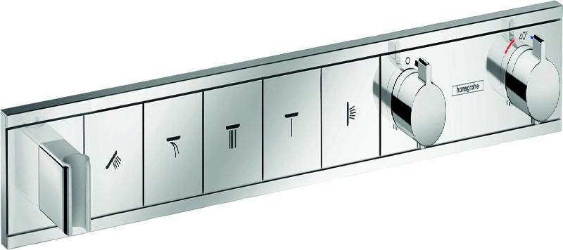 hansgrohe RainSelect Finish Set for Concealed Installation 5 Functions  Junction 2 Interiors Bathrooms