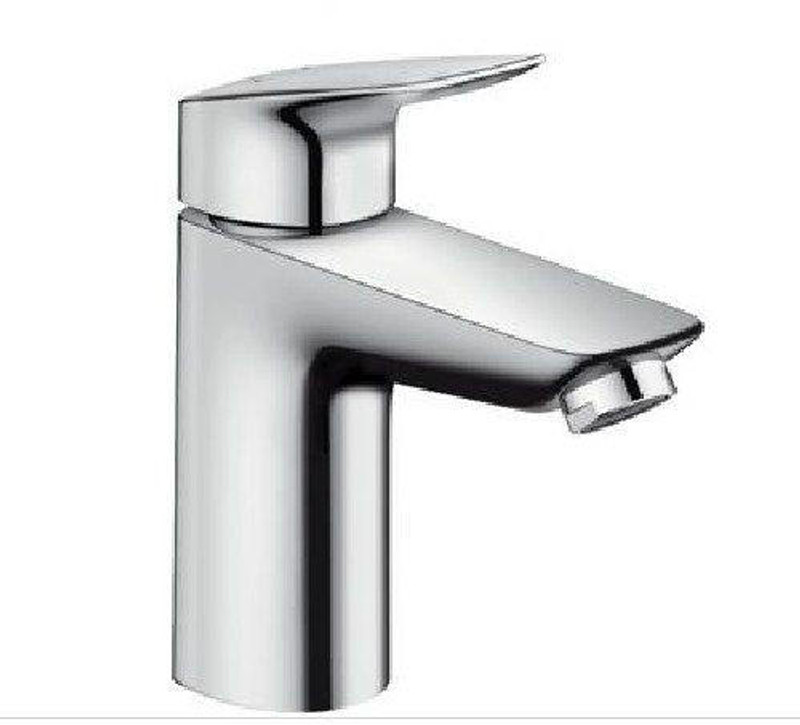 hansgrohe Logis Single Lever Basin Mixer 100 With Push-Open Waste Set  Junction 2 Interiors Bathrooms