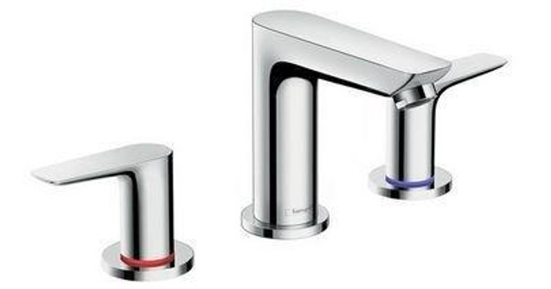 hansgrohe Talis E 3-Hole Basin Mixer With Pop-Up Waste Set  Junction 2 Interiors Bathrooms