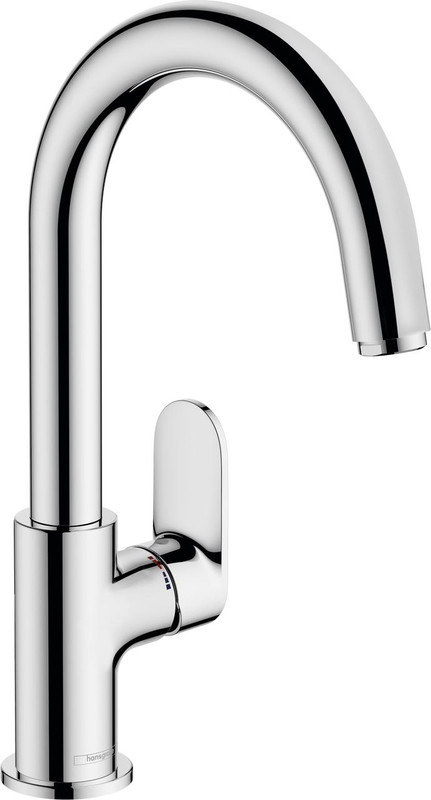 hansgrohe Vernis Blend Single Lever Basin Mixer With Swivel Spout and Pop Up Waste  Junction 2 Interiors Bathrooms