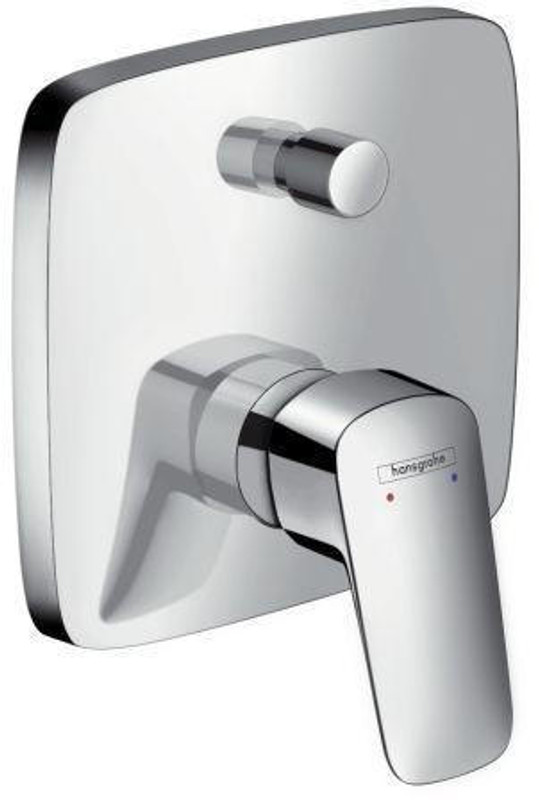 hansgrohe Logis Single Lever Bath Mixer For Concealed Installation - int. backflow prevention  Junction 2 Interiors Bathrooms