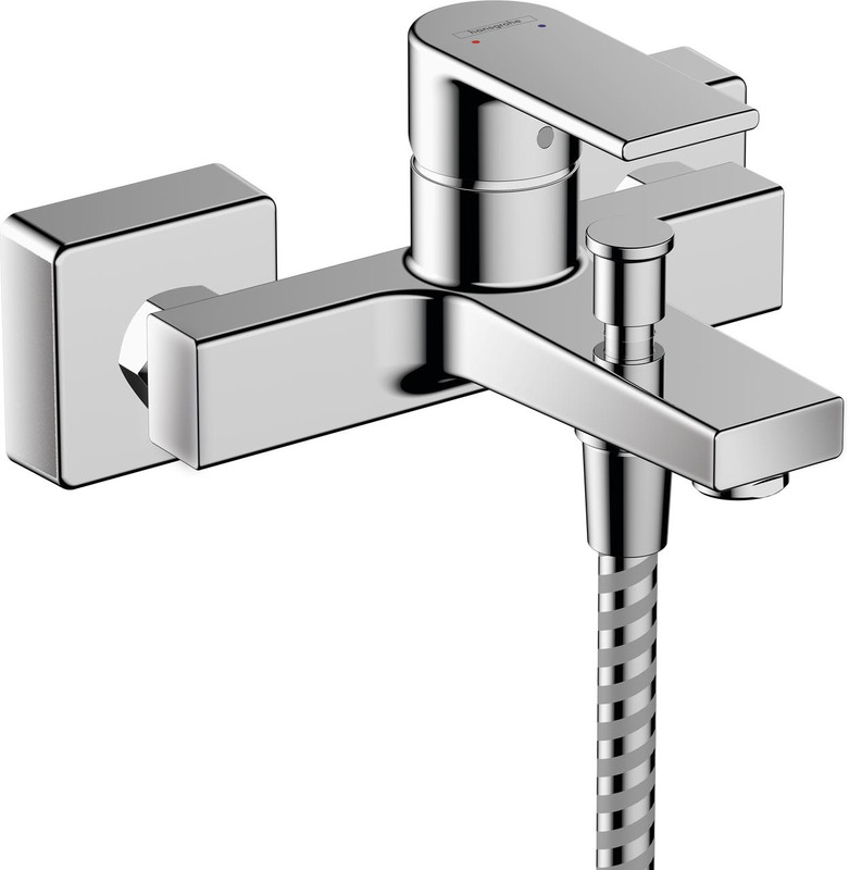 hansgrohe Vernis Shape Single Lever Bath Mixer For Exposed Inst  Junction 2 Interiors Bathrooms