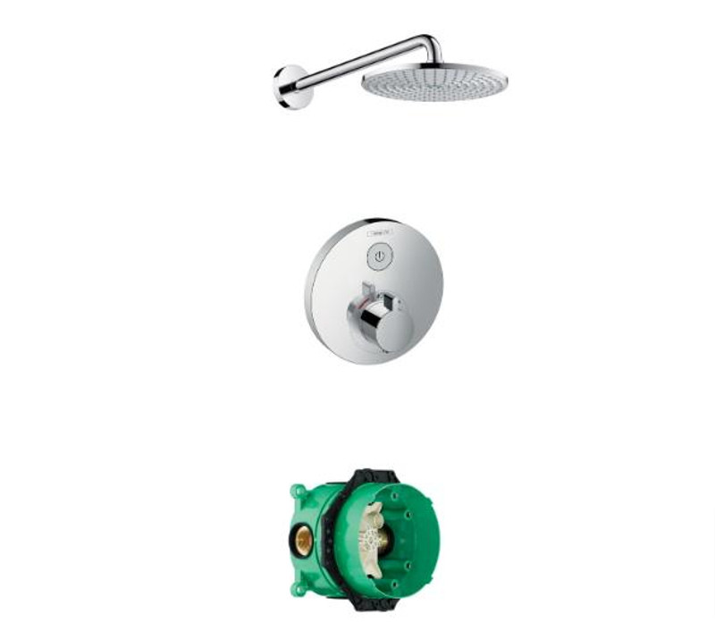 hansgrohe Raindance Air Overhead Shower Select 1Way  Junction 2 Interiors Bathrooms