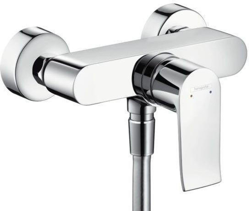 hansgrohe Metris Single Lever Shower Mixer For Exposed Installation  Junction 2 Interiors Bathrooms