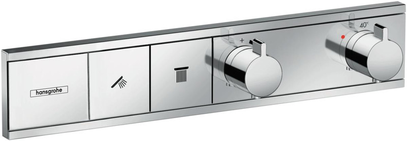 hansgrohe Rainselect Thermostat For Concealed Instal For 2 Functions  Junction 2 Interiors Bathrooms