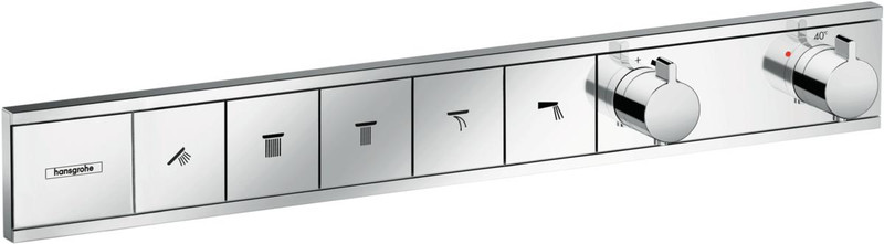 hansgrohe Rainselect Thermostat For Concealed Inst For 5 Functions  Junction 2 Interiors Bathrooms