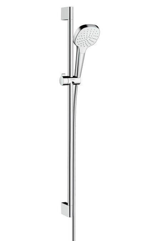 hansgrohe Croma Select E Shower Set 1Jet With Shower Bar 90cm  Junction 2 Interiors Bathrooms