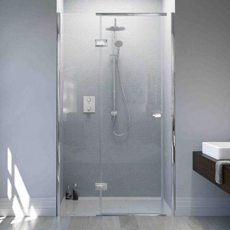Matki Illusion Recess Shower Door 800mm - Without Tray  Junction 2 Interiors Bathrooms