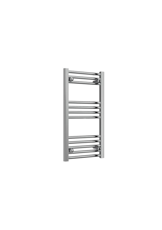 Reina Diva 800 x 400 Towel Radiator Chrome Flat  Junction 2 Interiors Bathrooms