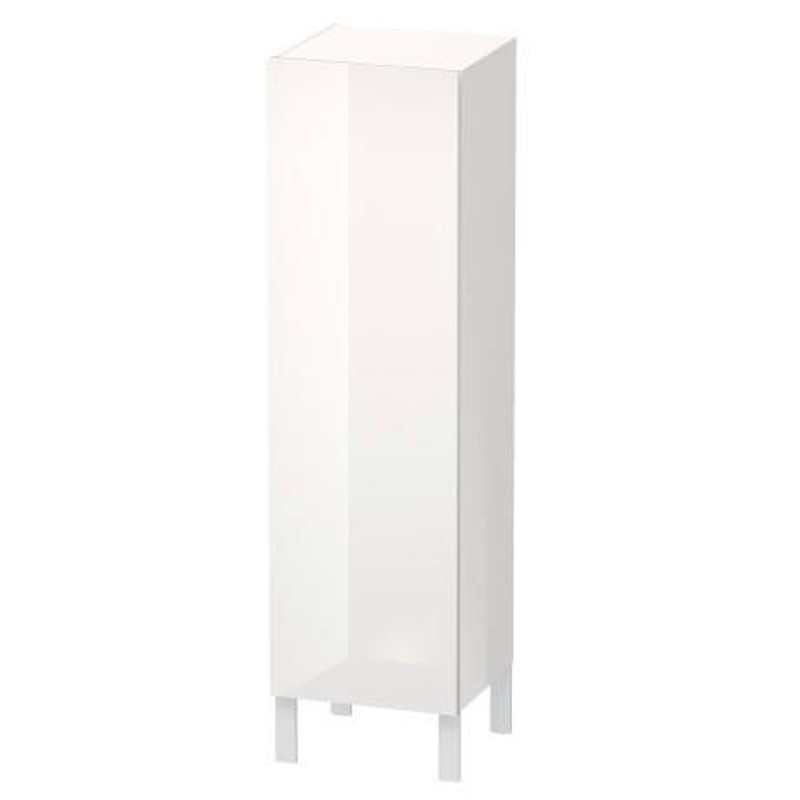Duravit L-Cube Semi-Tall Cabinet 1320x400x363mm 1 Door  Junction 2 Interiors Bathrooms