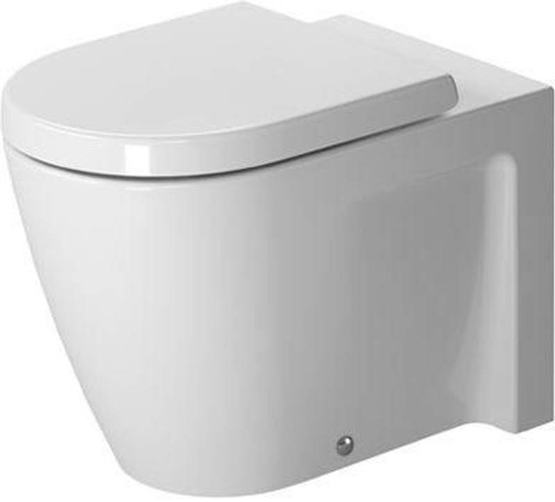 Duravit Starck 2 Toilet Floorstanding 570mm Washdown Closed  Junction 2 Interiors Bathrooms