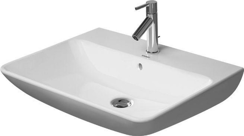 Duravit ME by Starck Washbasin 650mm 1 Tap Hole  Junction 2 Interiors Bathrooms