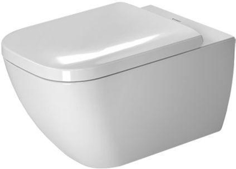 Duravit Happy D.2 Toilet Wall Mounted 540mm Washdown Rimless  Junction 2 Interiors Bathrooms