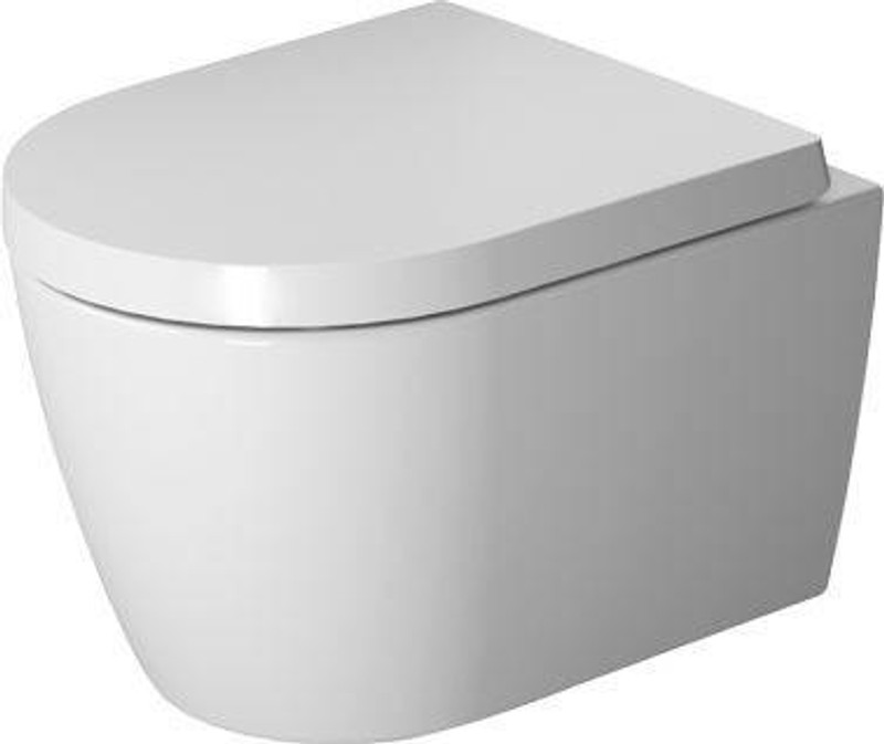 Duravit ME by Starck Toilet Wall Mounted 480mm Washdown Durafix  Junction 2 Interiors Bathrooms