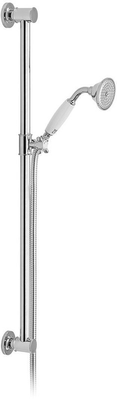 VADO Axbridge Single Function Slide Rail Shower Kit - BC-AXB-SFSRK-CP