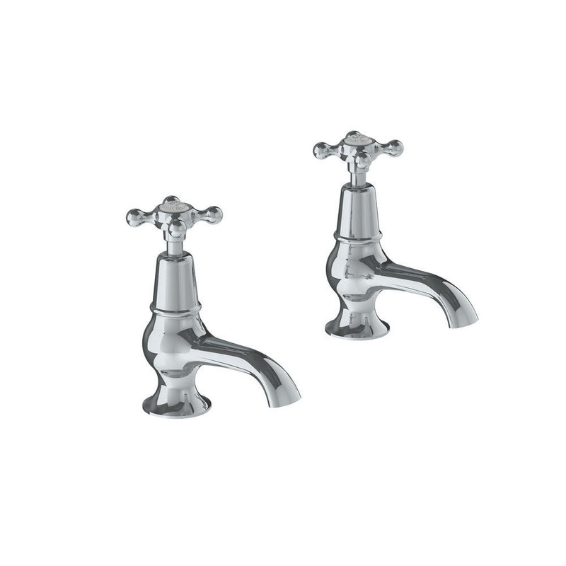  Lefroy Brooks Connaught Bath Pillar Taps 