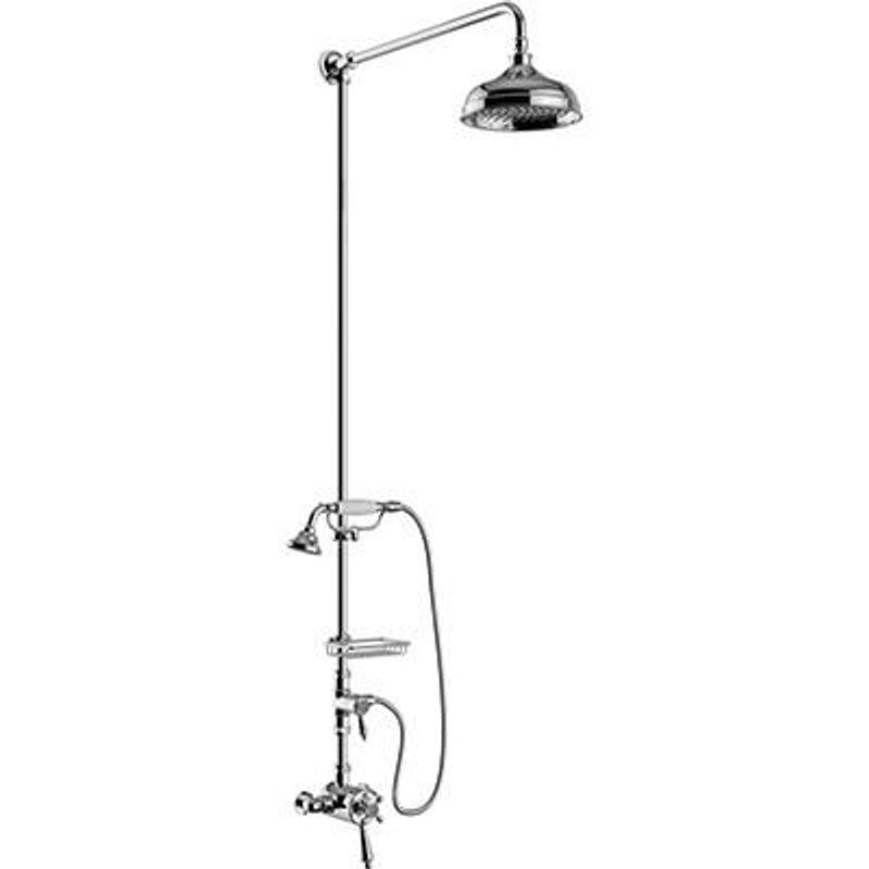  Heritage Trinity Exposed Dual Control Shower with Rigid Riser 