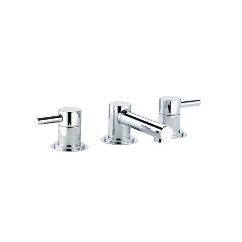  Swadling Absolute Deck Mounted Basin Mixer, Low, Standard Spout 