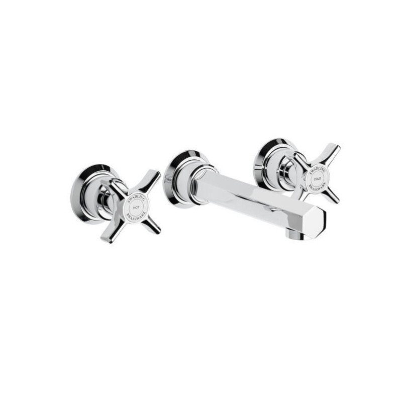  Swadling Illustrious Wall Mounted Bath Mixer, Standard Spout 