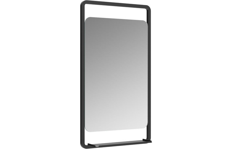 Illumi 500mm Rectangle Bathroom Mirror with Shelf  Junction 2 Interiors Bathrooms