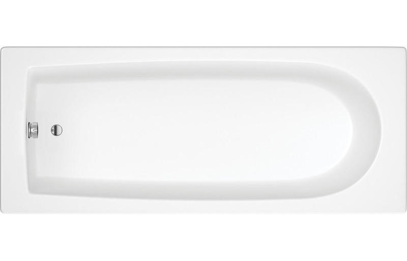 PureLux Round Single End Bath 1500x700x550mm No Tap Holewith legs  Junction 2 Interiors Bathrooms