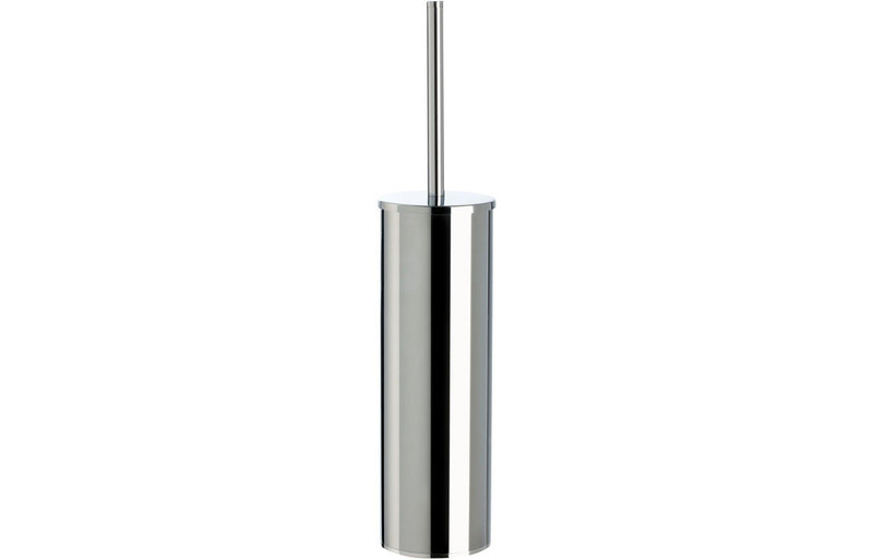 Toscana Wall Mounted Toilet Brush Holder - Chrome  Junction 2 Interiors Bathrooms