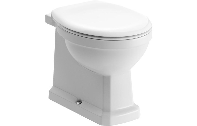 Piva Back To Wall WC Toilet & Soft Close Seat  Junction 2 Interiors Bathrooms