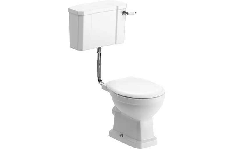 Piva Low Level WC Toilet & Soft Close Seat  Junction 2 Interiors Bathrooms