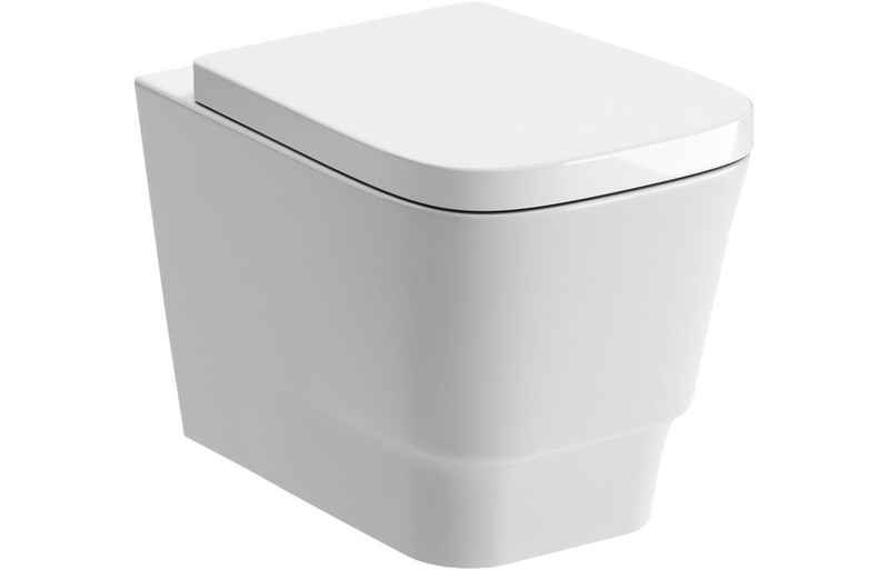 Aydin Wall Hung WC Toilet & Soft Close Seat  Junction 2 Interiors Bathrooms