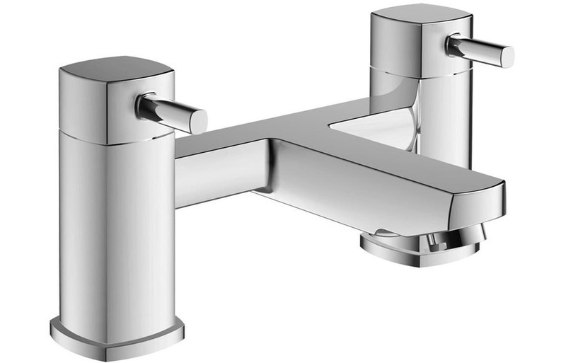 J2 Bathrooms Tahoe Chrome Bath Filler - Deck Mounting JTWO105710 