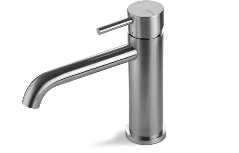  Vema Tiber Basin Mixer - Stainless Steel DITS1172 