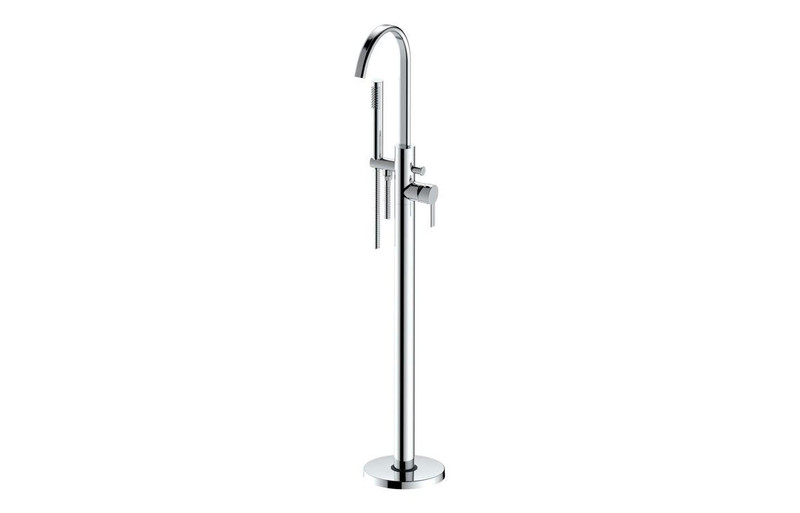 J2 Bathrooms Helvellyn Floor Standing Bath Shower Mixer - Chrome JTWO108094 
