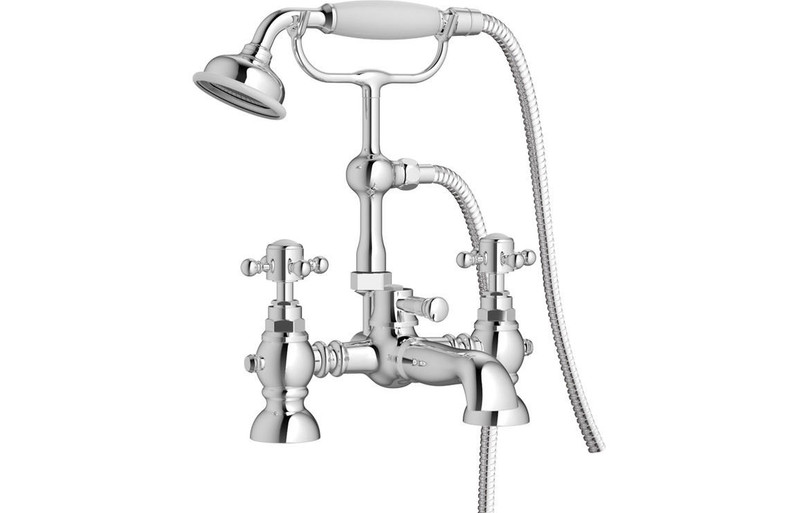 J2 Bathrooms Thale Bath Shower Mixer & Shower Kit - Chrome JTWO105778 