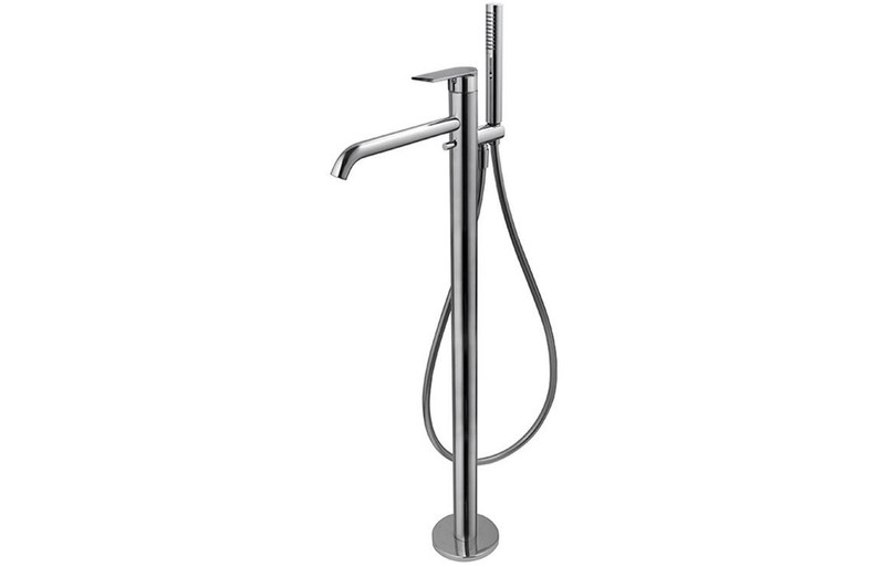  Vema Timea Floor Standing Bath Shower Mixer - Chrome DITBP1002 