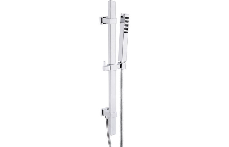 J2 Bathrooms Square Premium Slider Rail Kit with Elbow JTWO105855 
