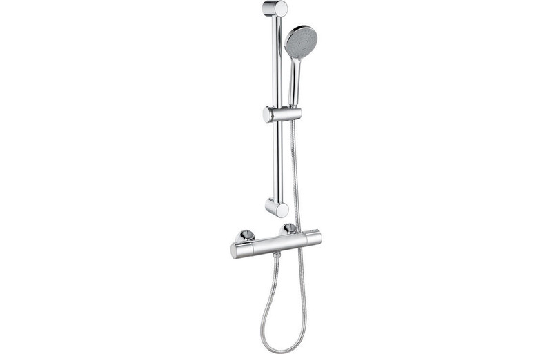 J2 Bathrooms Venatici Cool-Touch Thermostatic Bar Mixer Shower JTWO105587 