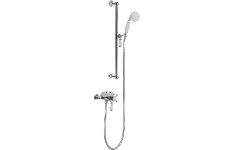 J2 Bathrooms Carina Shower Pack One - Concentric Single Outlet Shower Valve & Riser Kit JTWO105833 