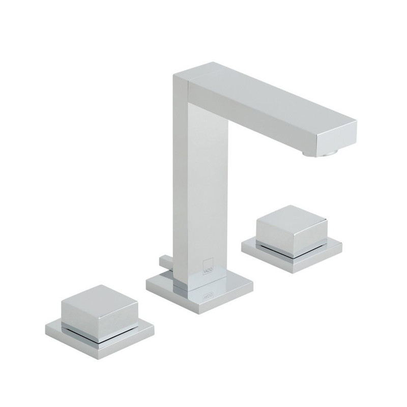  VADO Notion Square Handle 3 Hole Deck Mounted Basin Mixer NOT-201F-C/P 