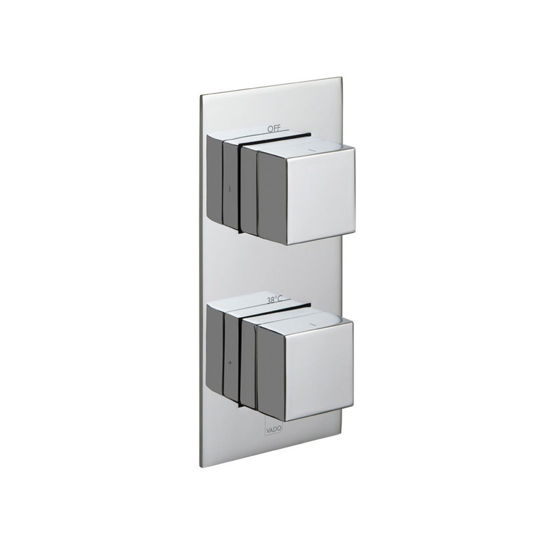  VADO Notion Vertical Concealed Thermostatic Valve TAB-148/2-NOT-C/P 