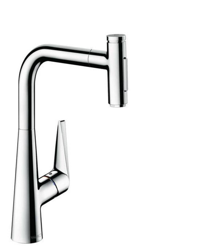 hansgrohe Talis Select M51 Sgl Lvr Kitchen Mixer 300 pull out Spray 2 Jet sBox  Junction 2 Interiors Bathrooms