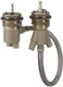 hansgrohe Basic Set For 2-Hole Rim Mounted Thermostat  Junction 2 Interiors Bathrooms